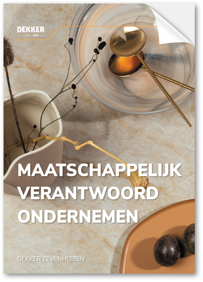 Cover MVO rapport Dekker Zevenhuizen